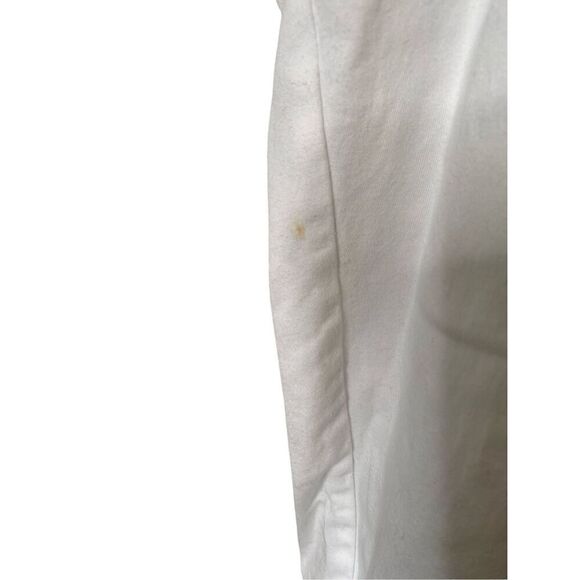 Catherines Everyday Fit Womens Pant 3XWP White Pull On Elastic Waist Denim Jeans - Picture 5 of 5